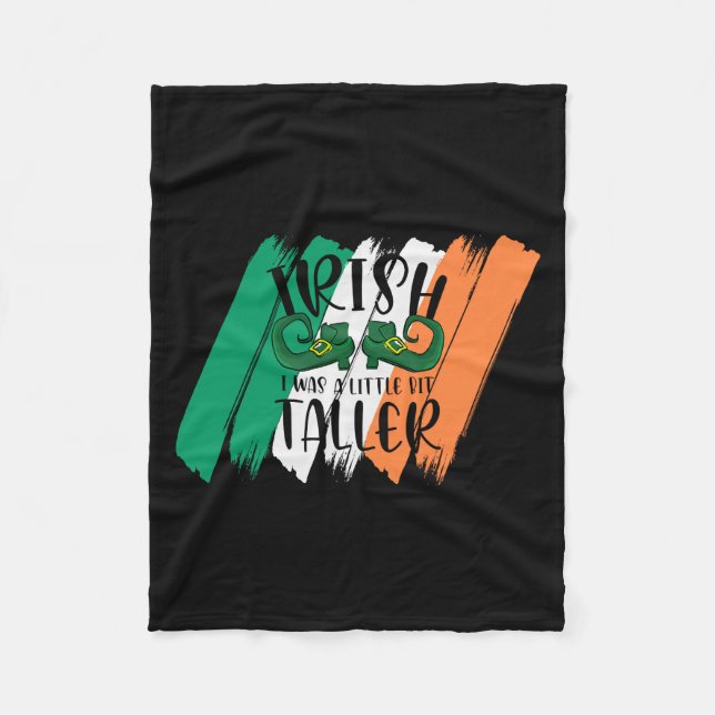 Couverture Polaire Irlandais J'Étais Un Peu Plus Grand (Devant)