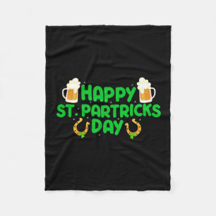 Couverture Polaire Irlandais Joyeuse St Patrick
