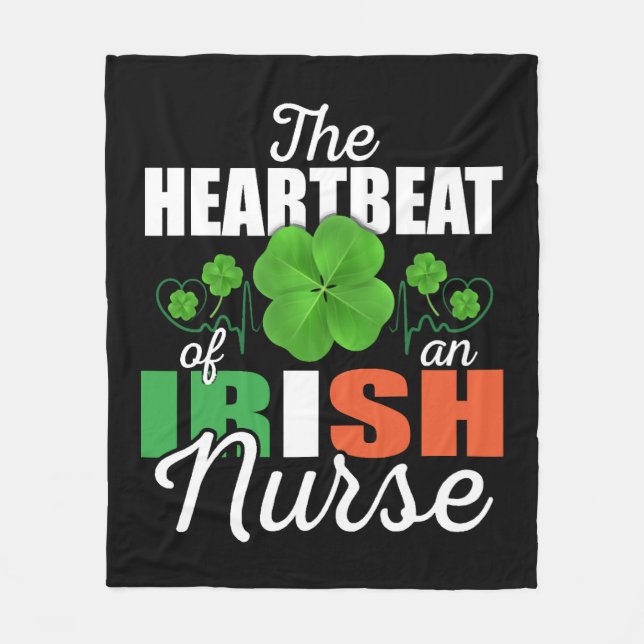 COUVERTURE POLAIRE IRLANDE INFIRMIÈRE HEARTBEAT TEL (Devant)