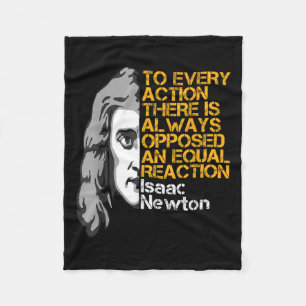 Couverture Polaire Isaac Newton Action Et Réaction Inspiration Quo
