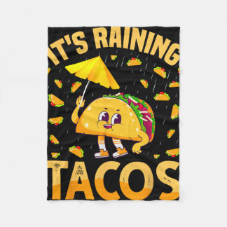 Couverture Polaire It Is Raining Tacos Cinco De Mayo Tacos It Is Rain
