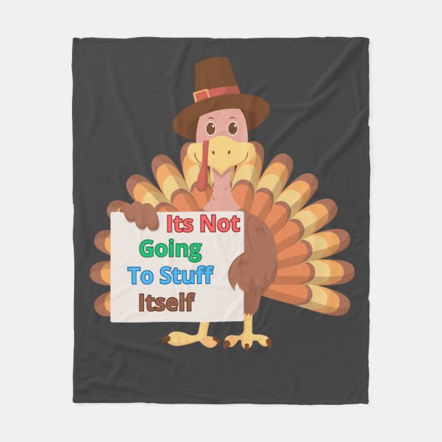 Couverture Polaire Its Not Going To Stuff Itself (Devant)