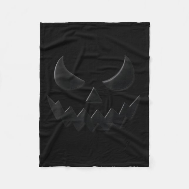 Couverture Polaire Jack O Lantern Halloween Costume – Soky Y Pumpkin  (Devant)