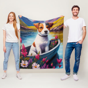 Couverture Polaire Jack Russell sur une pagaie : Une aventure pittore