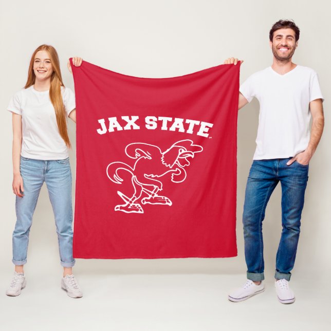 Couverture Polaire Jacksonville State University JAX State Gamecocks (En situation)