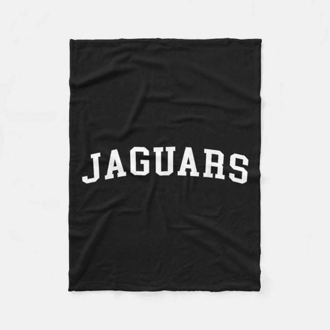 Couverture Polaire Jaguars (Devant)