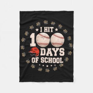 Couverture Polaire J'ai atteint 100 jours d'école Bysebyll Byt 100e j