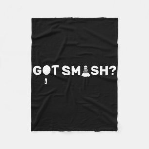 Couverture Polaire J'Ai Smash Funny Volant de badminton Badminton Lov