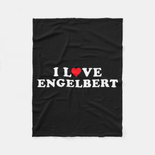 Couverture Polaire J'aime Engelbert petite amie & petit ami Engel