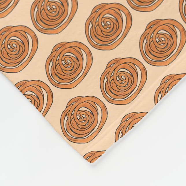 Couverture Polaire Jalebi Sud-Asiatique Indien Mithai Sucré Snack (Coin)