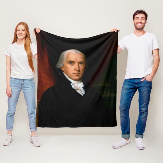 Couverture Polaire James Madison 4e Président des États-Unis (En situation)