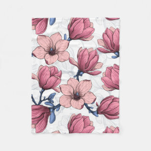 Couverture Polaire Jardin de Magnolia 2