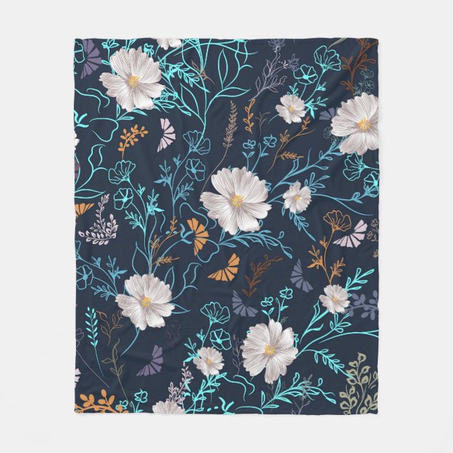 Couverture Polaire Jardin de minuit (Devant)