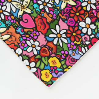 Couverture Polaire Jardin joyeux