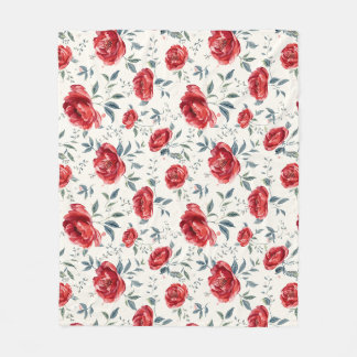 Couverture Polaire Jardin radieux de motif de confiance