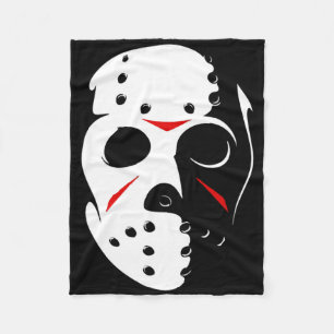 Couverture Polaire Jason Halloween Masque de Hockey Vendredi 13
