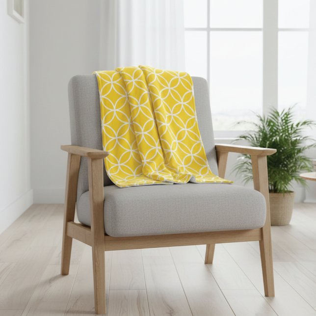 Couverture Polaire Jaune citron (Créateur téléchargé)
