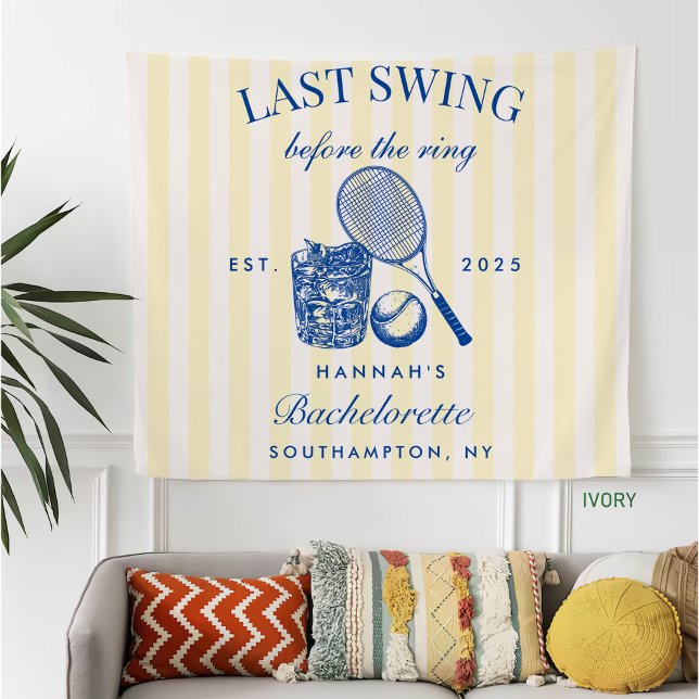 Couverture Polaire Jaune Rétro Dernier Balancement Avant Le Bac Tenni (Créateur téléchargé)