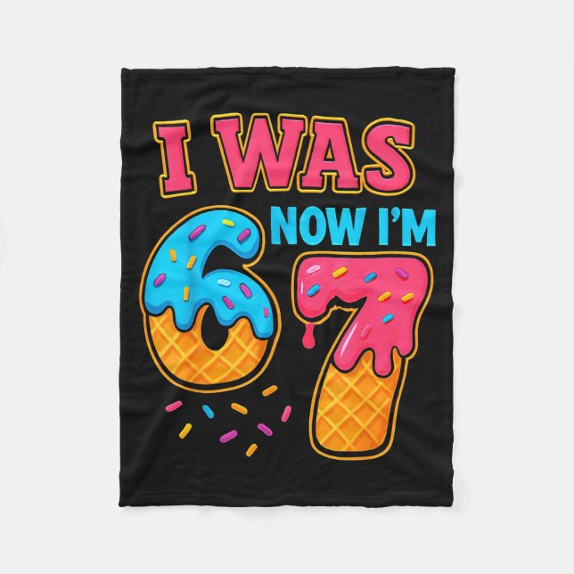Couverture Polaire J'avais 6 ans maintenant j'ai 7 ans 67 Six Sept Mè (Devant)