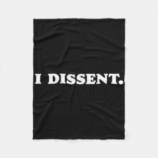 Couverture Polaire Je conteste Funny résiste à la conception minimali