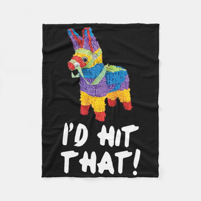 Couverture Polaire Je frapperais cette chemise du parti Pinata Cinco  (Devant)
