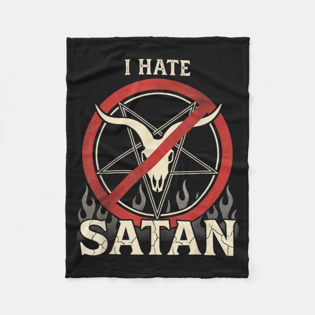 Couverture Polaire Je hais Satan (Devant)