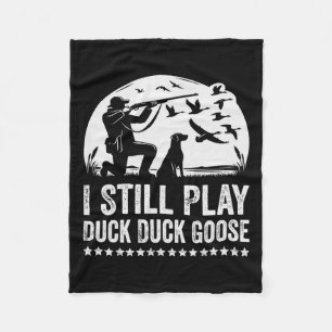 Couverture Polaire Je Joue Encore Drôle Chasse Au Canard
