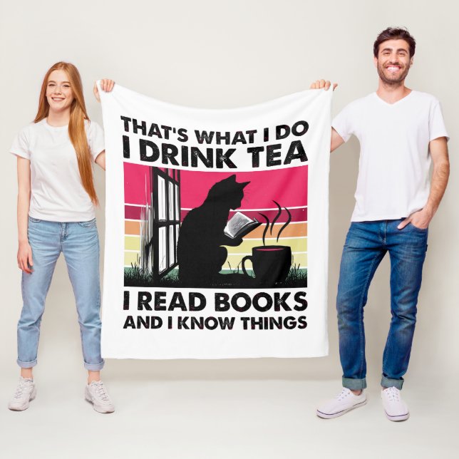 Couverture Polaire Je lis des livres et je sais des choses (En situation)