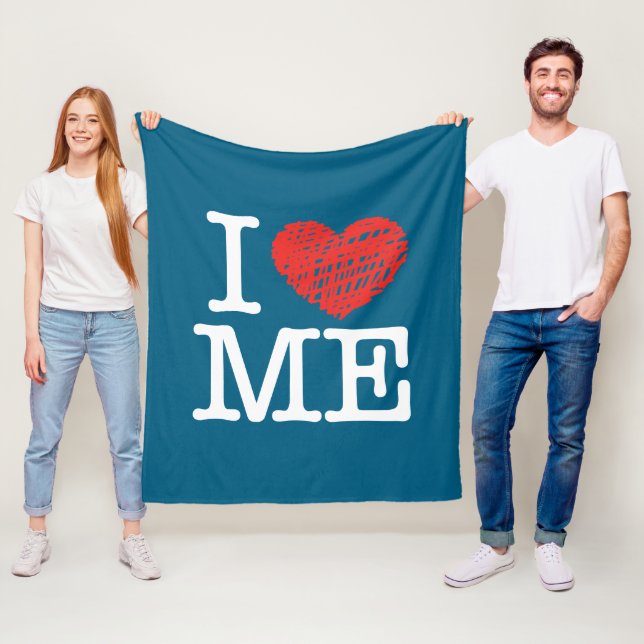 Couverture Polaire Je m'aime (En situation)