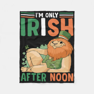 Couverture Polaire Je ne suis qu'Irlandais après midi Saint-Patrick S