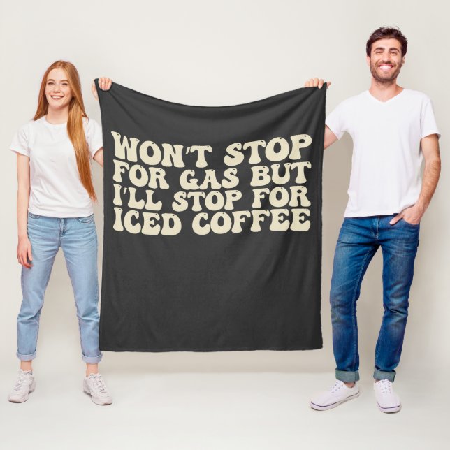 Couverture Polaire Je ne vais pas m’arrêter pour le gaz, mais je vais (En situation)