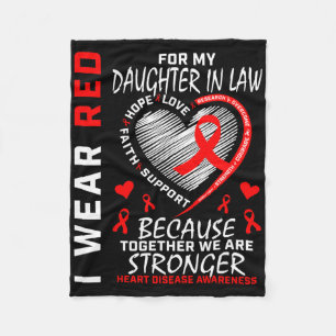 Couverture Polaire Je Porte Du Rouge Pour Ma Fille En Droit Maladie C