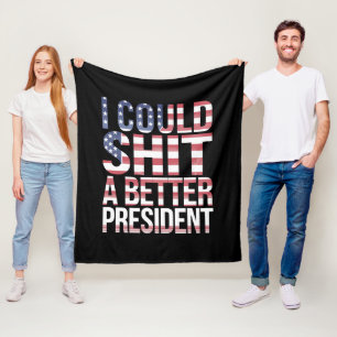 Couverture Polaire Je pourrais coudre un meilleur président anti Trum