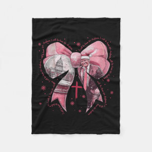 Couverture Polaire Je serai à la maison pour Noël