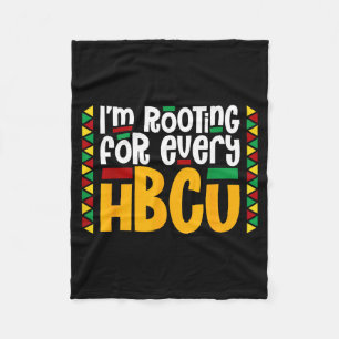 Couverture Polaire Je soutiens chaque collège noir historique Hbcu