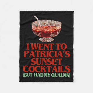 Couverture Polaire Je Suis Allé Au Coucher De Soleil Mais J'avais Mes