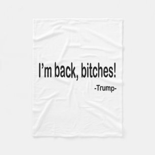 Couverture Polaire Je suis Ck Es Funny Trump 2024 Sarcastique dire de