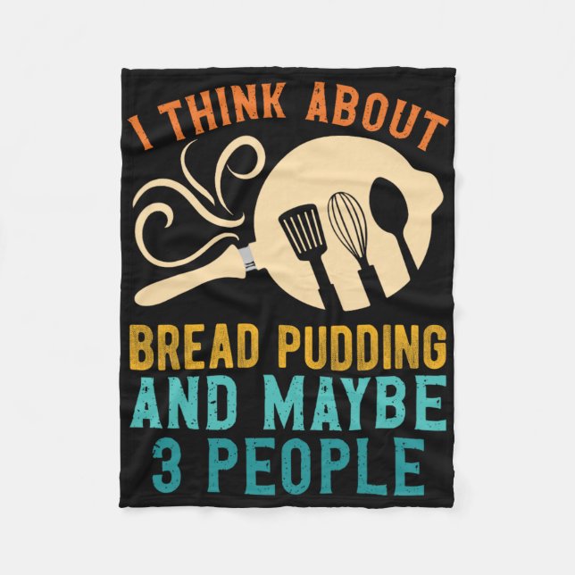 Couverture Polaire Je Suis Tombé Pour Le Pain Favori Et Peut-Être Tro (Devant)