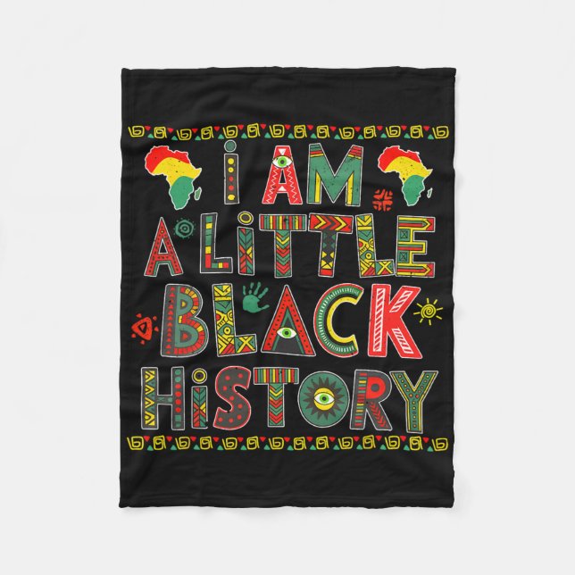 Couverture Polaire Je suis un petit garçon de l'histoire des Noirs Mo (Devant)
