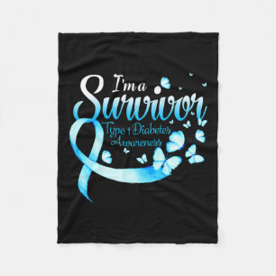 Couverture Polaire Je suis un survivant Type 1 Papillon de sensibilis