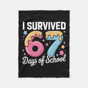 Couverture Polaire Je Survivre 67 Jours D'école Enseignants Élèves Me