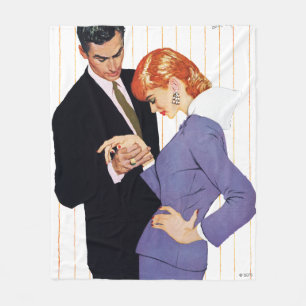 Couverture Polaire Je t'aime, maman Girl 2