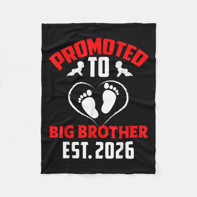 Couverture Polaire Je Vais Être Un Big Brother 2026 Promu À Big (Devant)