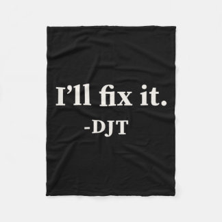 Couverture Polaire Je vais le réparer Trump 2024 Gagnant de la victoi