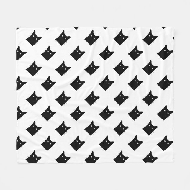 Couverture Polaire Je vois Cat Click pour sélectionner une couleur pe (Devant (Horizontal))