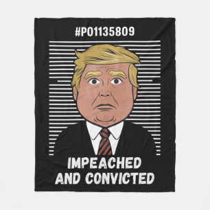 Couverture Polaire Je Vote Pour Le Condamné Pro Trump 2024