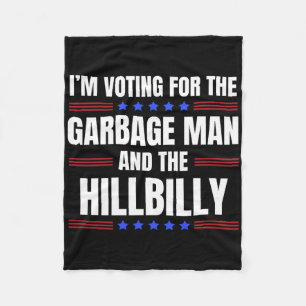 Couverture Polaire Je vote pour l'homme de Garge et le Hillbilly Tru