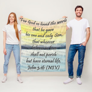 Couverture Polaire Jean 3:16