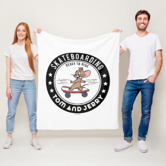 Couverture Polaire Jerry Skateboard - Prêt À Faire Du Ride