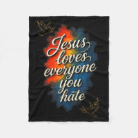 Jésus aime tout le monde - Message de foi chrétien